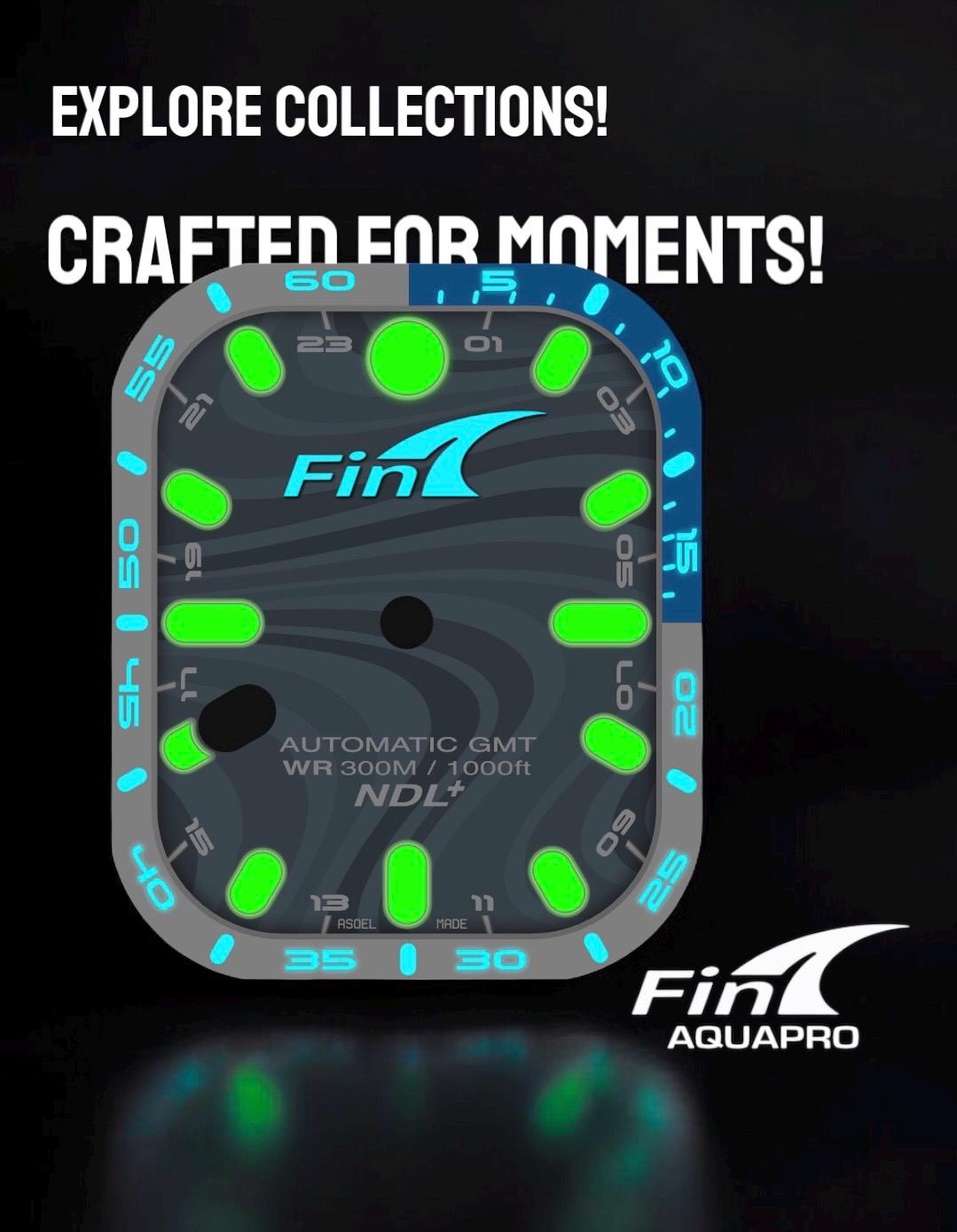 Fin DiveMaster 300 Apple Watch Face: Clockology Smartwatch Design