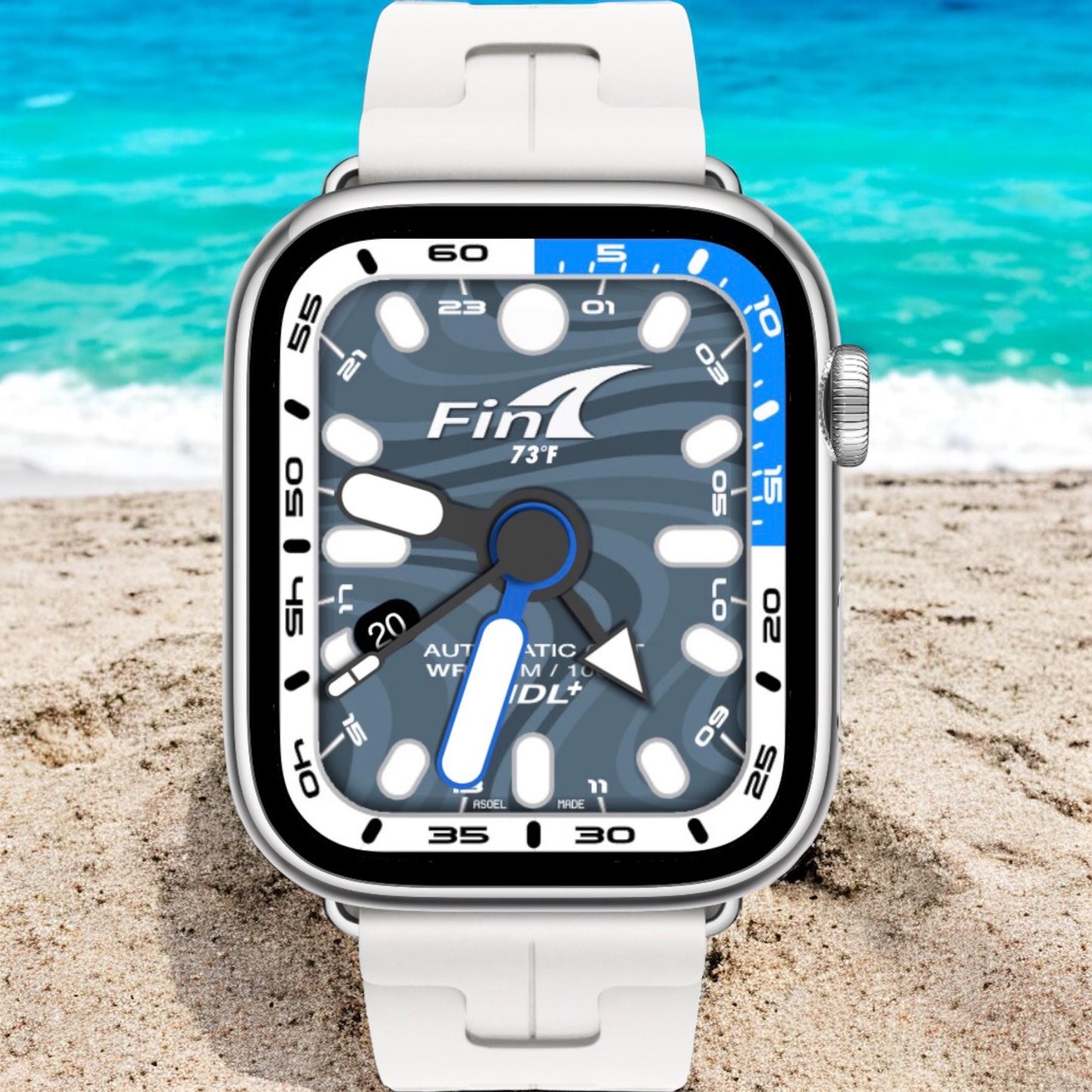Fin DiveMaster 300 Apple Watch Face: Clockology Smartwatch Design