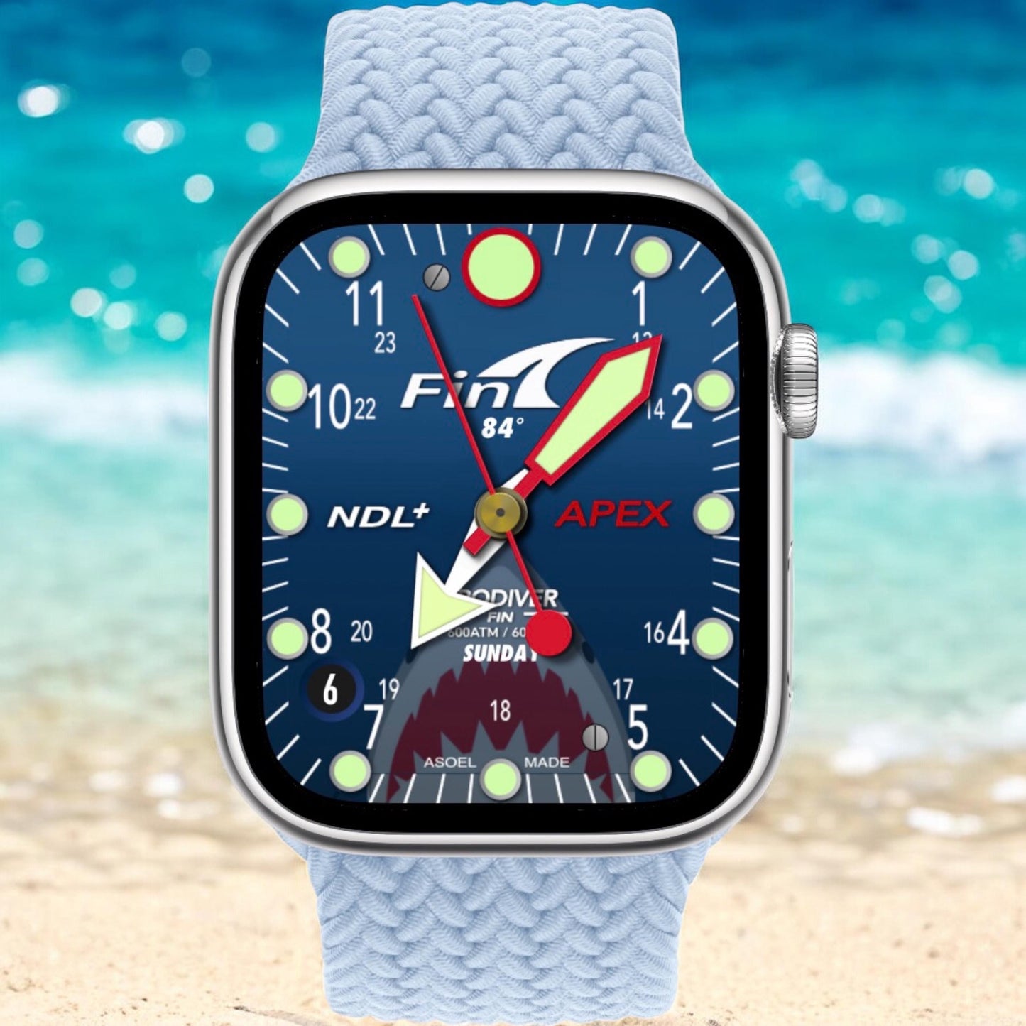 Fin ProDiver Apple Watch Face: Clockology Apex Edition