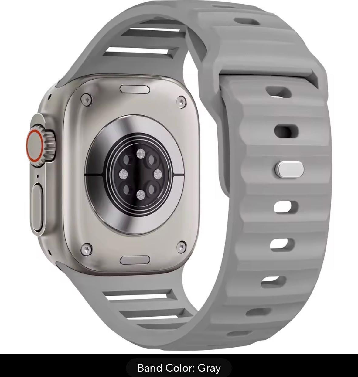Silicone Sport Band for Apple Watch: Ultra, SE & Series 2-10