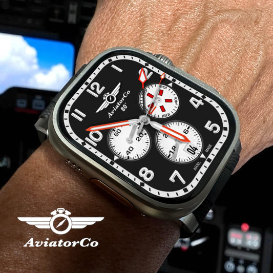 Apple Watch faces Clockology Apple Watch faces for smartwatch  watch face designs AviatorCo AVI Watch Face