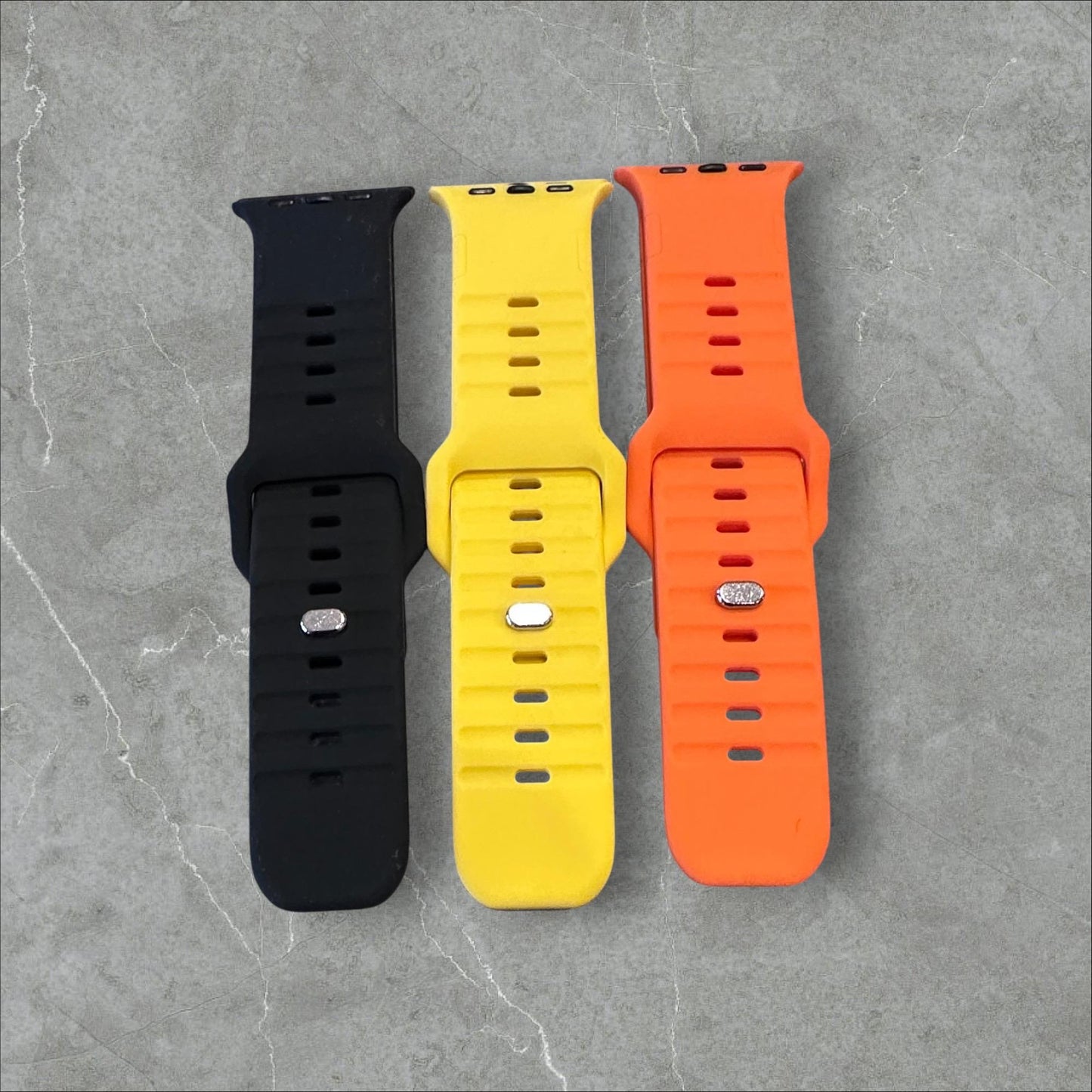 Silicone Sport Band Bundle (3-Pack) | Apple Watch Ultra, SE, Series 2-10