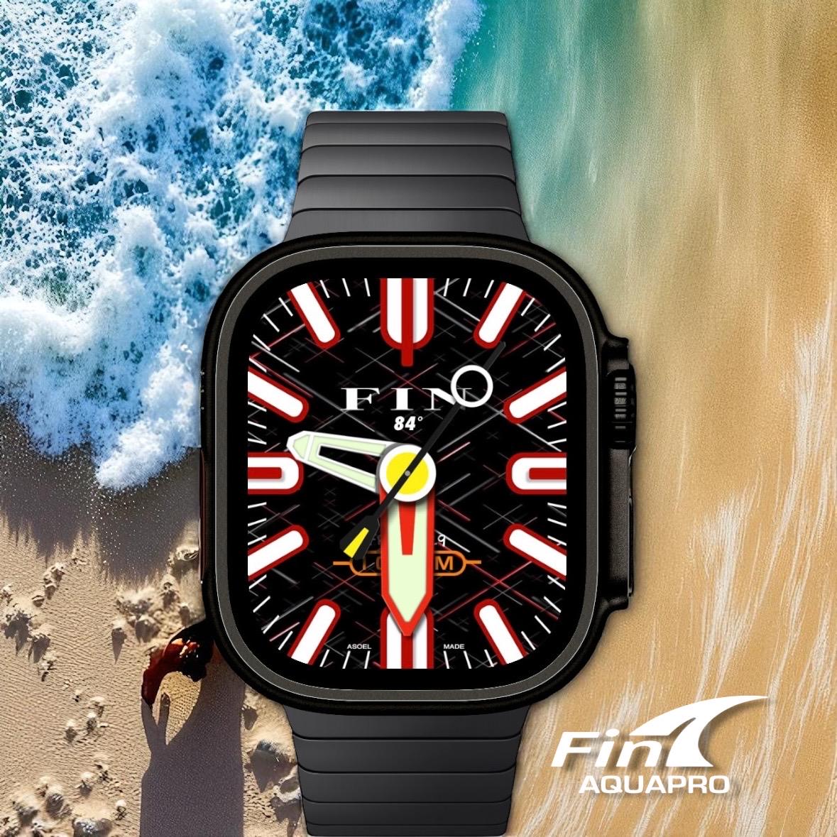 Fin Limited 1000m Watch Face for Clockology Apple Watch (Digital Download)