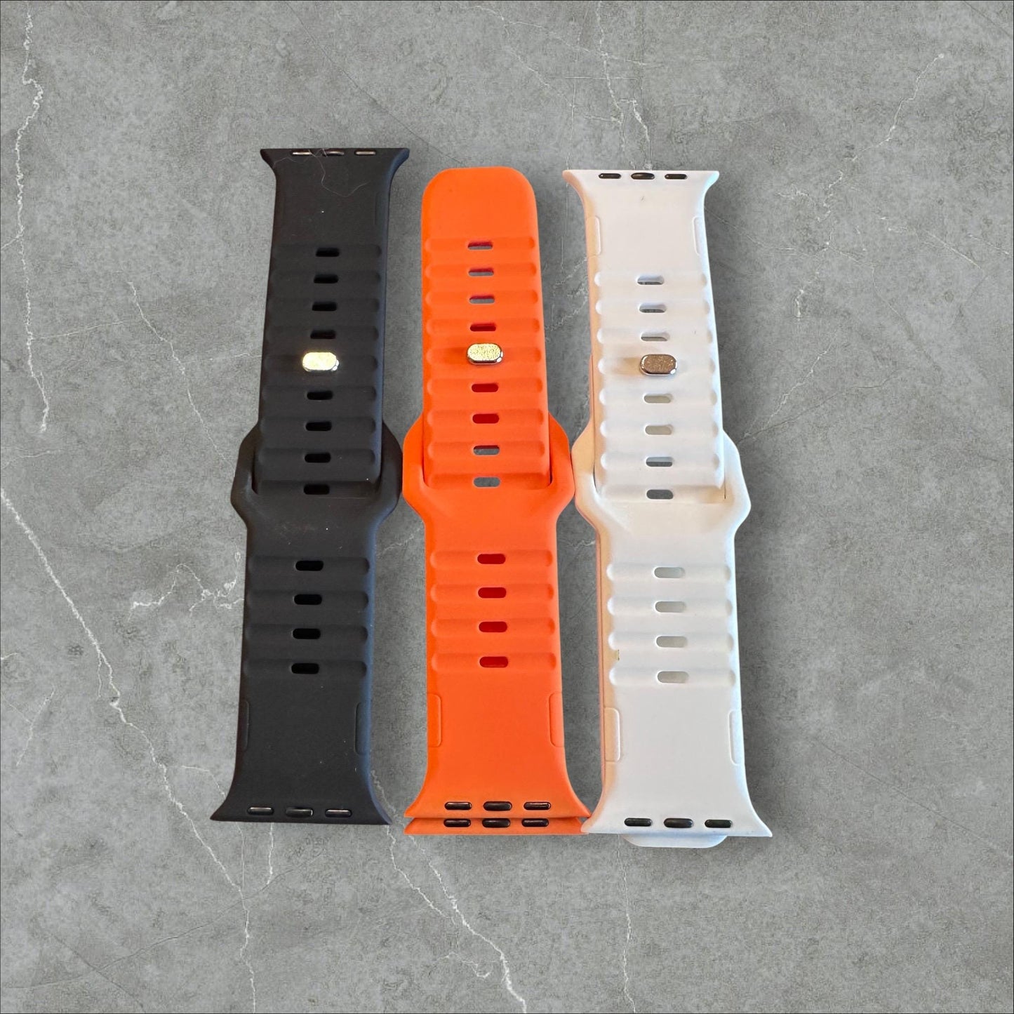 Silicone Sport Band Bundle (3-Pack) | Apple Watch Ultra, SE, Series 2-10