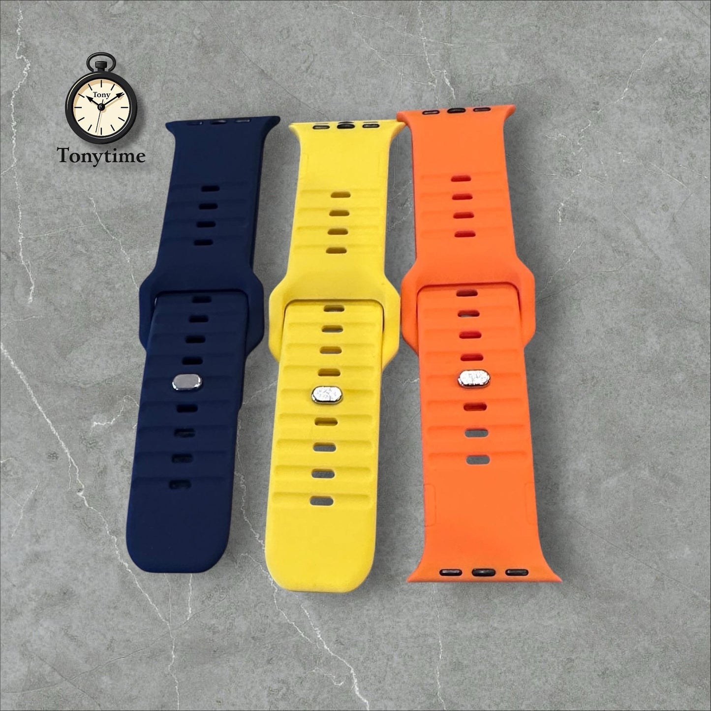 Silicone Sport Band Bundle (3-Pack) | Apple Watch Ultra, SE, Series 2-10