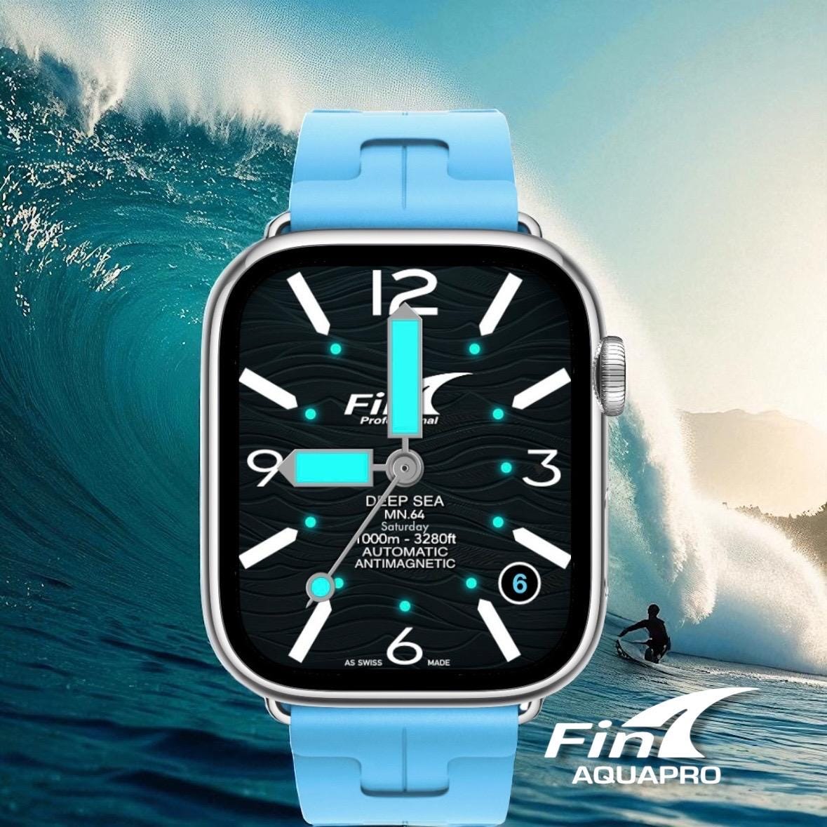Apple Watch faces Clockology for smartwatch Top-rated watch face designs Fin DeepSea2