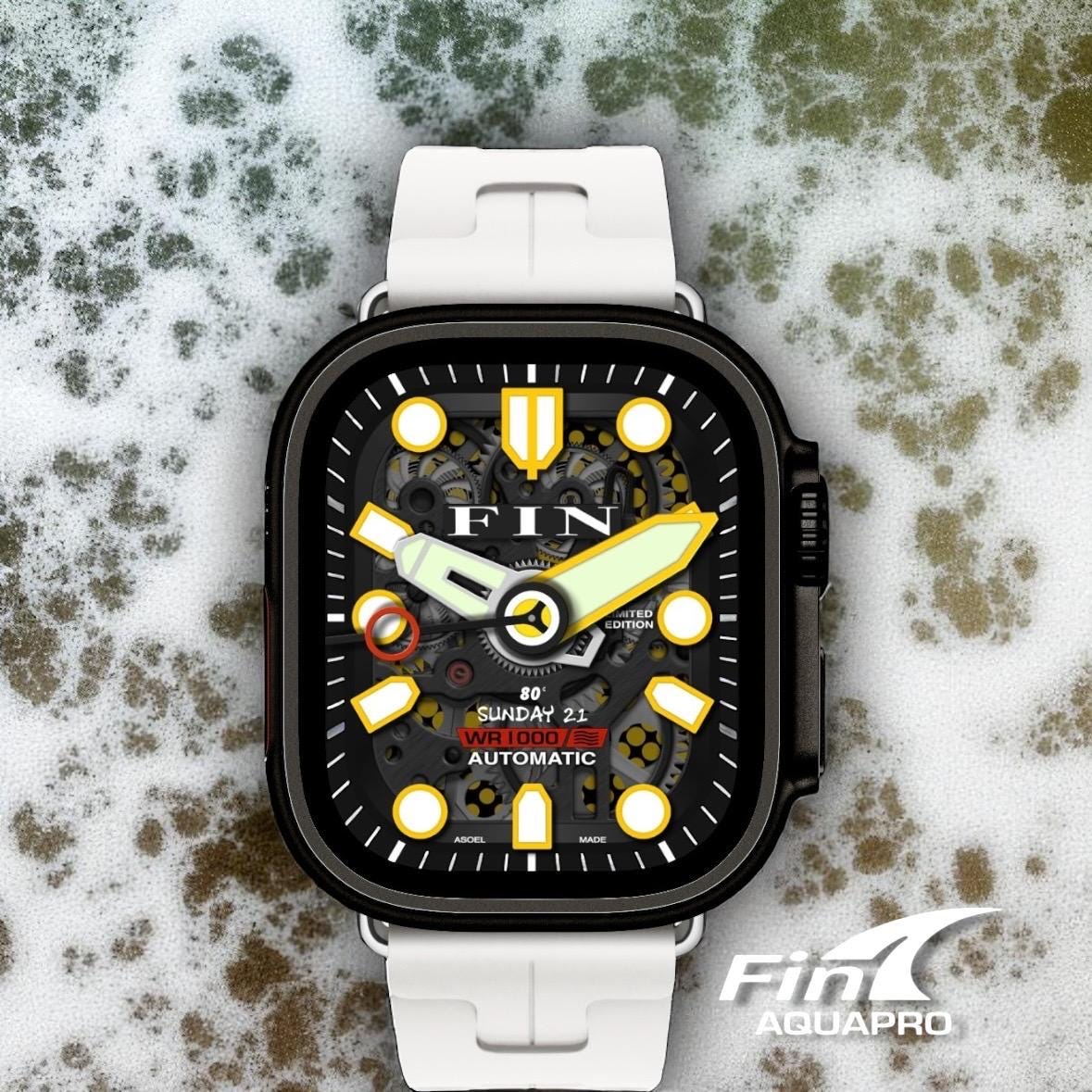 Fin Diver Watch Face for Apple Watch Ultra/Series (Clockology Digital Download)