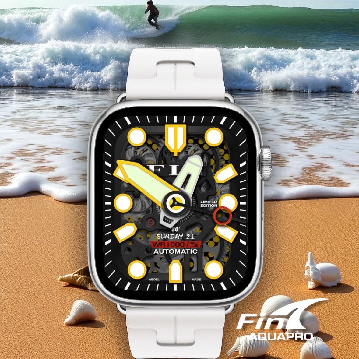 Fin Diver Watch Face for Apple Watch Ultra/Series (Clockology Digital Download)