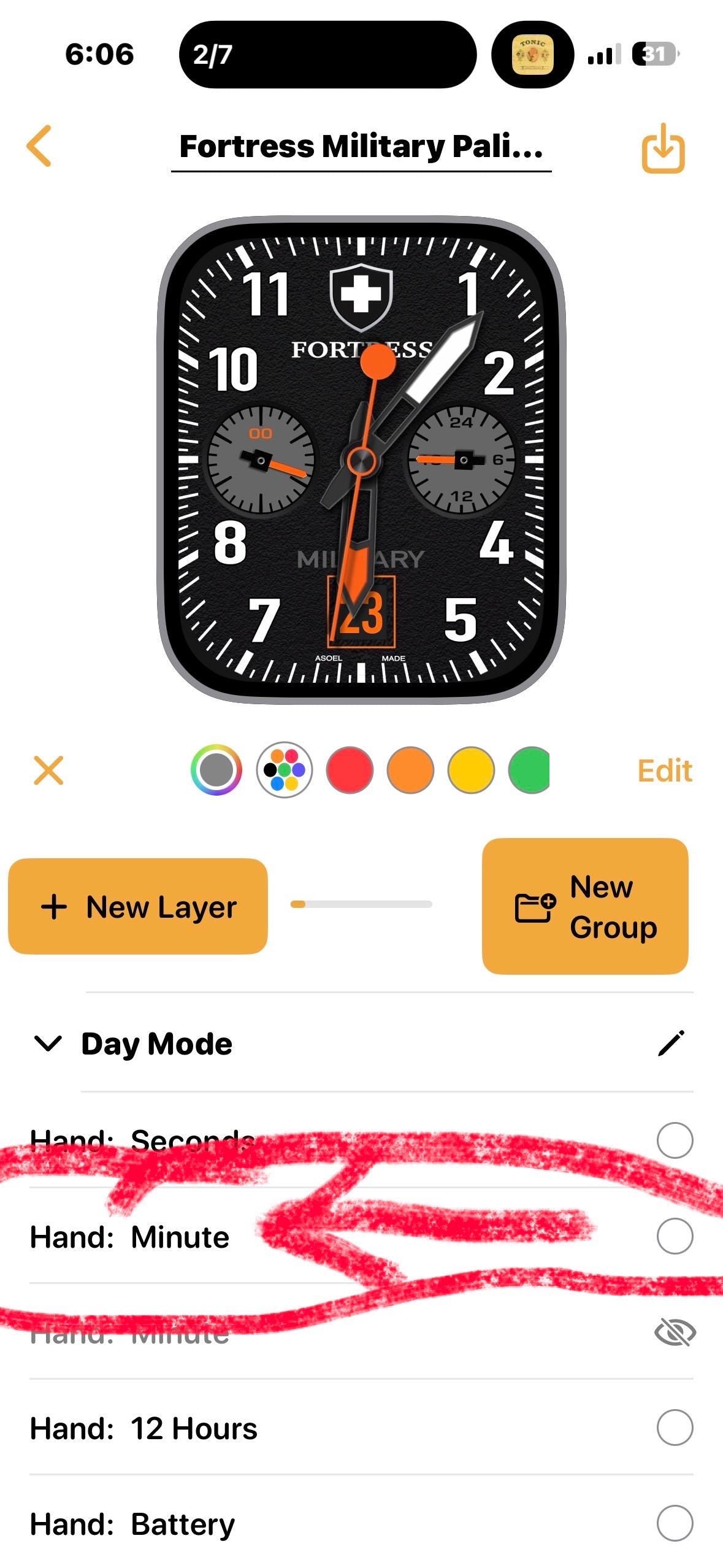 Fortress Military Palisade V2 Apple Watch Face - Clockology (Digital Download)