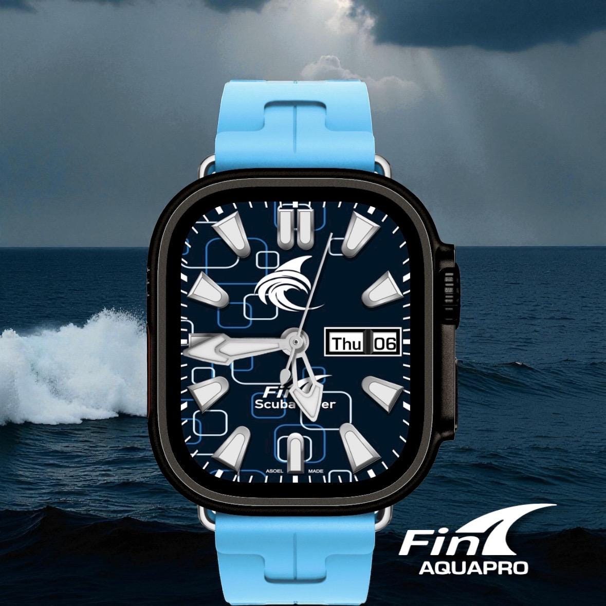 Fin AquaPro Scuba Diver Apple Watch Face (Clockology Download)