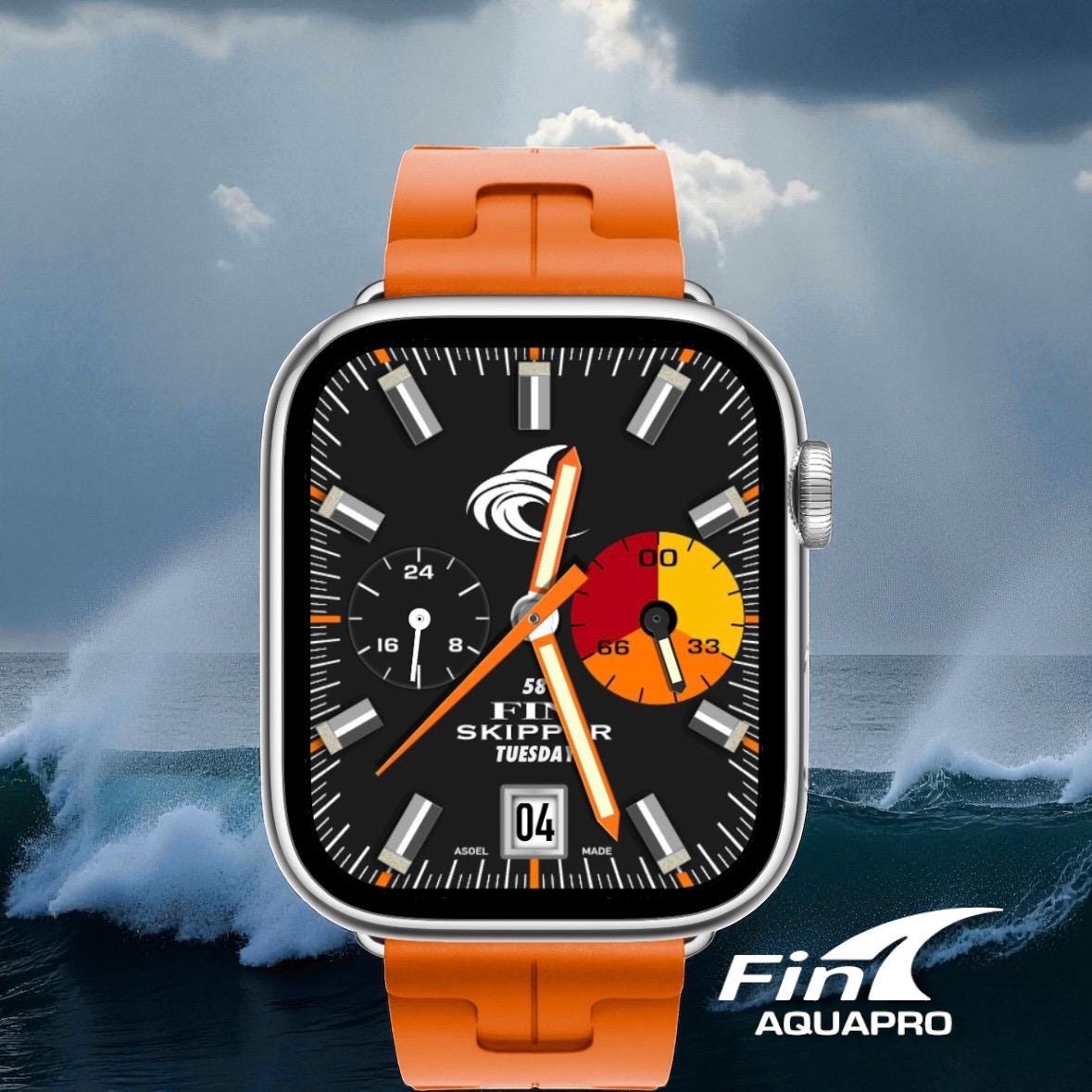Fin Skipper Apple Watch Face for Clockology App