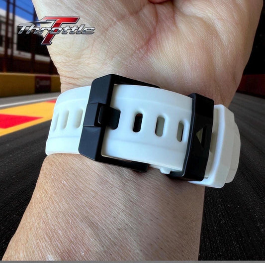 Glow in the dark Silicone Sport Band for Apple Watch, Rugged Style, Free Watch Face